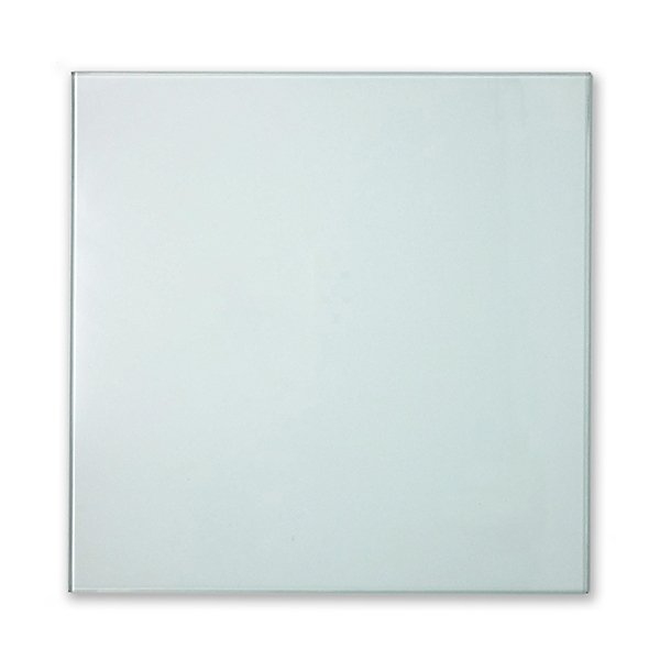 White translucent glass