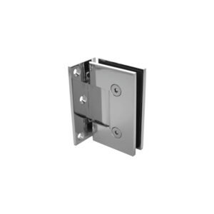 offset wall to glass hinge Chrome