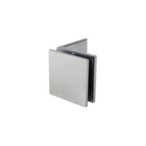 Square Glass Wall Bracket Chrome